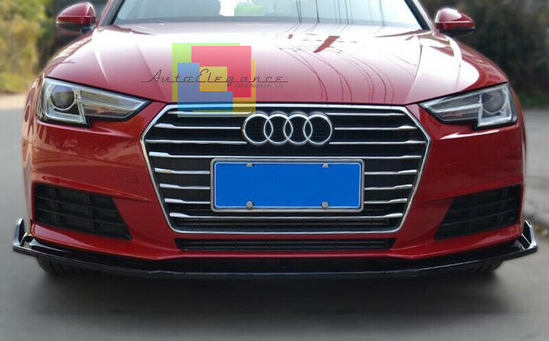 AUDI A4 B9 2015 AL 2018 LIP SPOILER SOTTO PARAURTI ANTERIORE LOOK RS4 S4 - ABS AUTOELEGANCERICAMBI