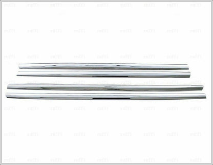 CROMATURA CORNICI FINESTRINI 4PZ MERCEDES C W204 2007-2014 INOX ADESIVO 0032 AUTOELEGANCERICAMBI