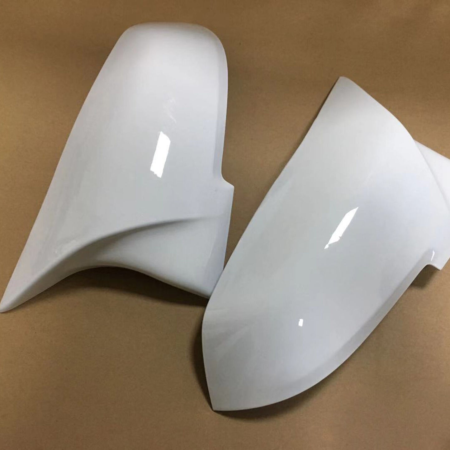 CALOTTE ADESIVE SPECCHI BMW SERIE 3 F30 F31 SPECCHIETTI RETROVISORI BIANCO M3 AUTOELEGANCERICAMBI
