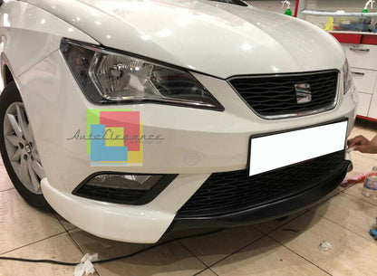SEAT IBIZA 6J 2012-2017 FRONT BUMPER SPOILER ABS LOOK FR