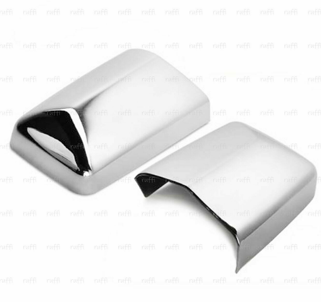 CROMATURA SPECCHIETTI LATERALI MERCEDES E W124 S124 W201 INOX ADESIVO 0032 AUTOELEGANCERICAMBI