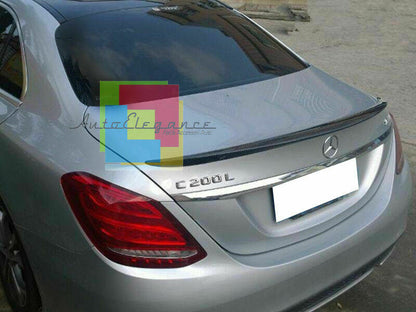 MERCEDES C-CLASS W205 GLOSS BLACK REAR HOOD SPOILER AMG