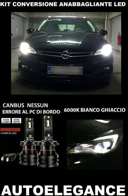 OPEL ASTRA K LED LOW BEAM KIT 16.000LM CAMBUS 0032