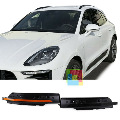 SIDE INDICATORS MIRRORS LED DYNAMIC SLIDING FOR PORSCHE MACAN SMOKE