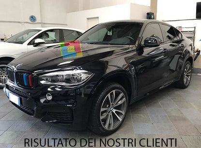 BMW X5 F15 X6 F16 CALANDRA DOPPIA STRISCIA 3 COLORI M GRIGLIE ANTERIORI AUTOELEGANCERICAMBI