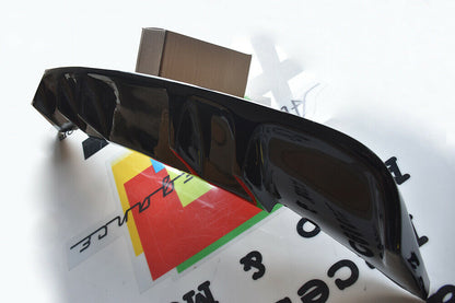 REAR BUMPER DIFFUSER VW GOLF 6 VI 2008-2012 IN ABS TUNING DOUBLE