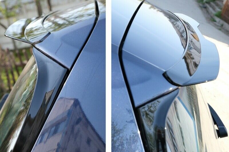VW GOLF 7 VII 2012-2020 SPOILER TETTO POSTERIORE AGGIUNTIVO GTI LOOK ABS NERO
