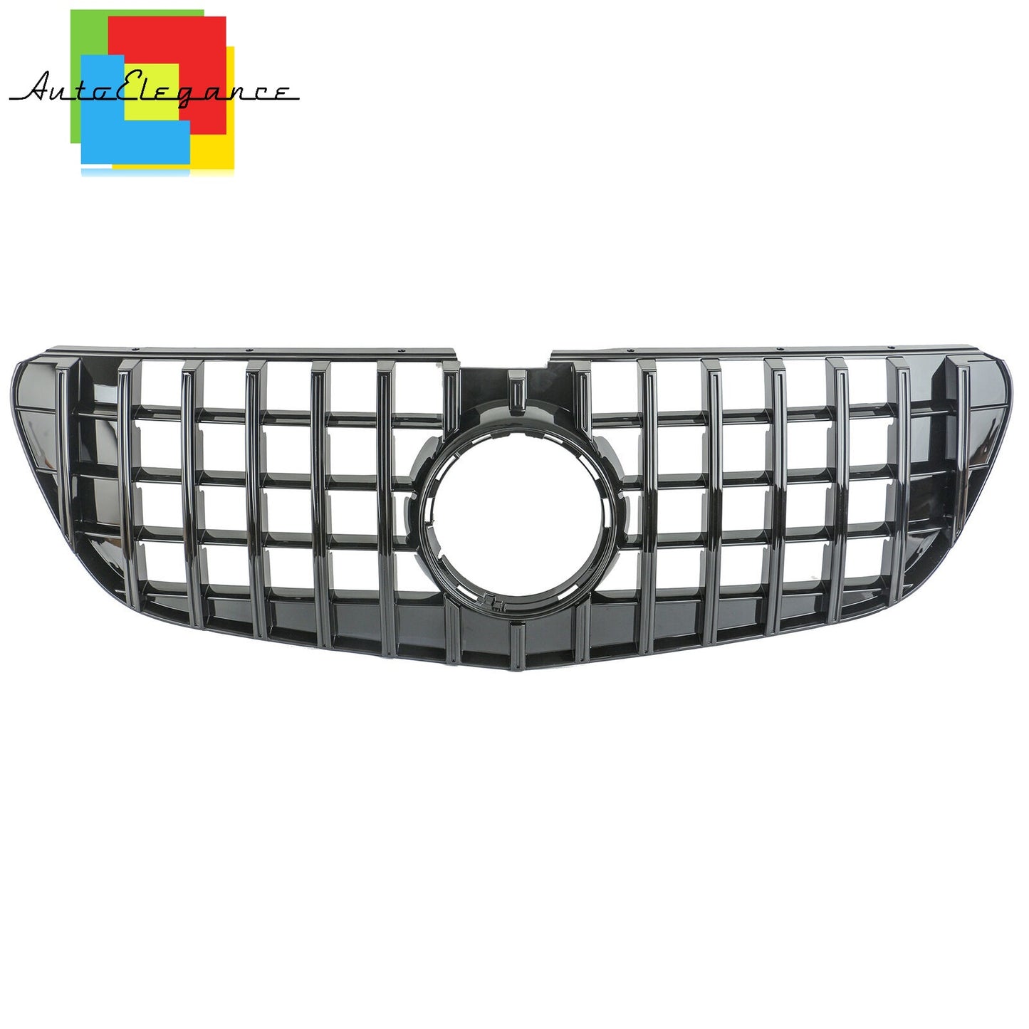 FRONT GRILLE VITO W447 GT LOOK GLOSS BLACK 2014-2019 NEWS