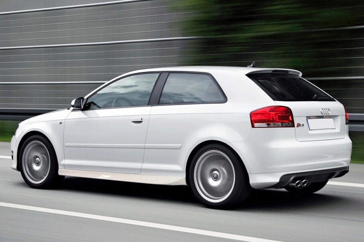 SIDE SKIRTS AUDI A3 8P 2003-2012 ONLY FOR 3 DOORS ABS LOOK SLINE S3