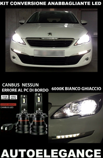 PEUGEOT 308 II LED LOW BEAM KIT 16.000LM CAMBUS 0032