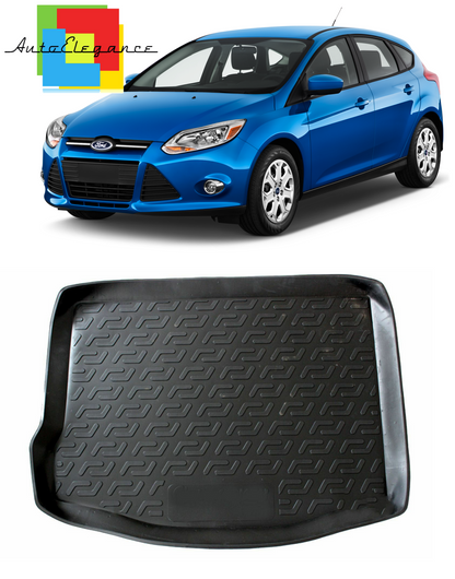 TRUNK LINER RUBBER CARPET SUPERGRIP FORD FOCUS 3 2011-2018 -AT-