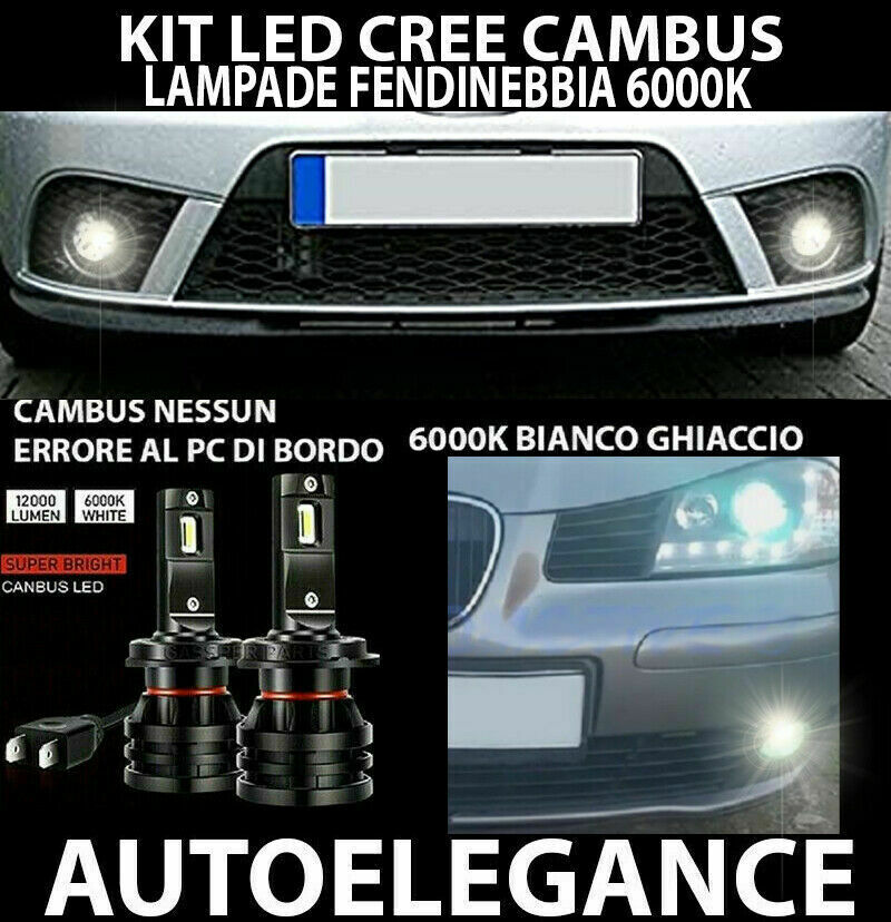 SEAT IBIZA III 6L LED FOG LIGHTS 10.000LM CAMBUS 0032