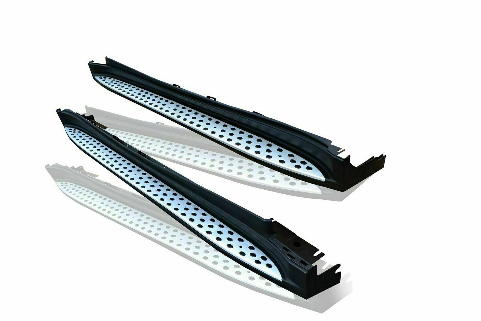 0154 PEDANE LATERALI MERCEDES W164 ML 2005-2012 SOTTOPORTA IN ALLUMINIO AUTOELEGANCERICAMBI