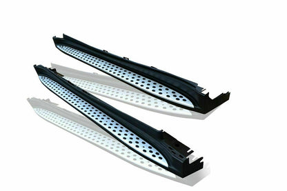 0154 PEDANE LATERALI MERCEDES W164 ML 2005-2012 SOTTOPORTA IN ALLUMINIO AUTOELEGANCERICAMBI