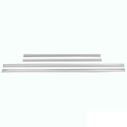 4 PEZZI PROTEZIONI PORTIERE SIDEBAR CROMATE IN ACCIAIO INOX FORD KUGA II 2012-2019 AUTOELEGANCERICAMBI