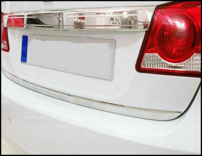 CROMATURA BAGAGLIAIO CHEVROLET CRUZE SALOON 2009+ ACCIAIO INOX ADESIVO 0032 AUTOELEGANCERICAMBI