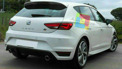 SEAT LEON 5F 2017-2020 LIFT SPORT REAR ROOF SPOILER IN SPORT ABS