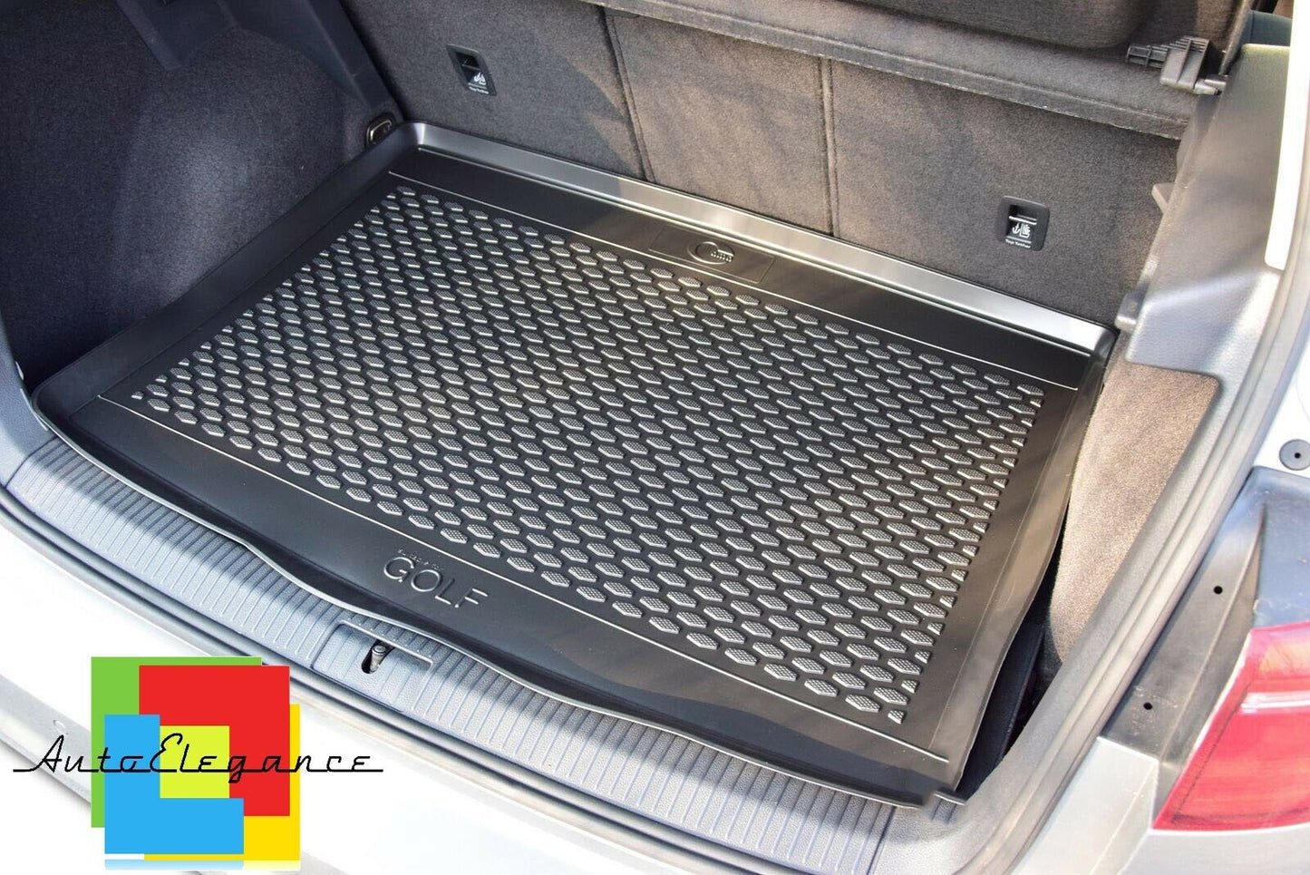 TRUNK LINER RUBBER CARPET SUPERGRIP VW GOLF SPORTSVAN 2014+ -AT-