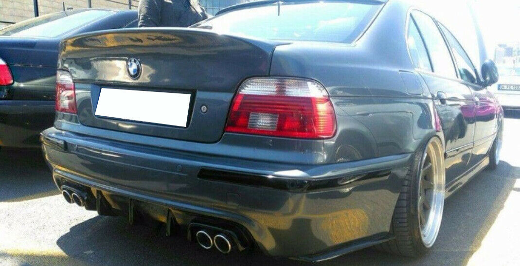 SPOILER POSTERIORE COFANO PER BMW SERIE 5 E39 BERLINA IN ABS LOOK SPORTIVO
