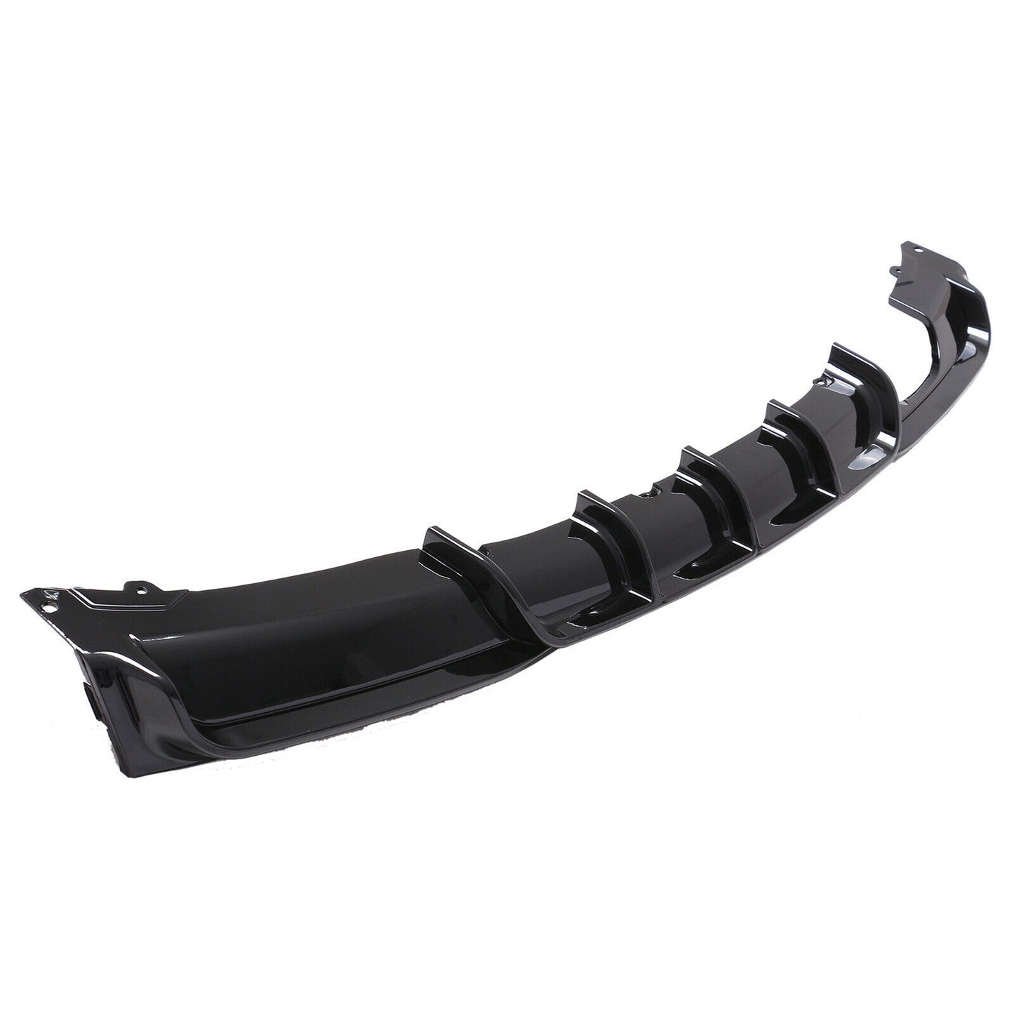 DIFFUSORE SOTTO PARAURTI BMW SERIE 3 F30 F31 LOOK M SPORT NERO LUCIDO