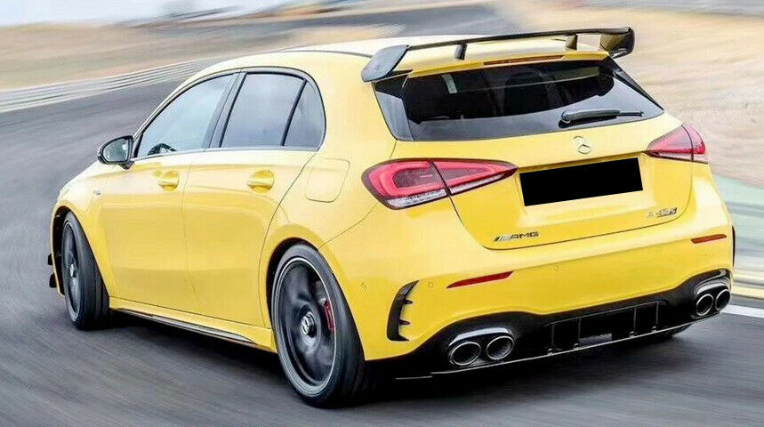 MERCEDES A-CLASS W177 2018+ REAR DIFFUSER UNDER BUMPER AMG TIPPER A45s