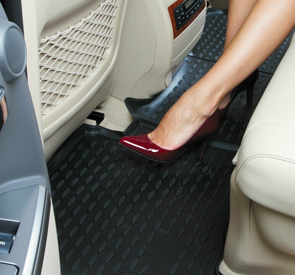 Tappetini Land Rover Defender 110 in forma 3D tappetini in gomma con bordo