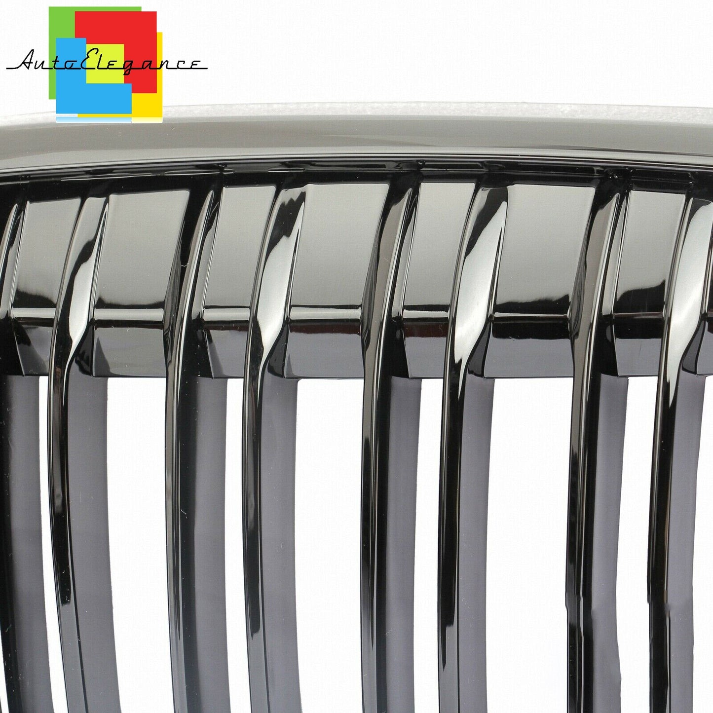 FRONT GRILLES DOUBLE BAND M BLACK GRILLES FOR BMW X1 F48 2014+ NEWS
