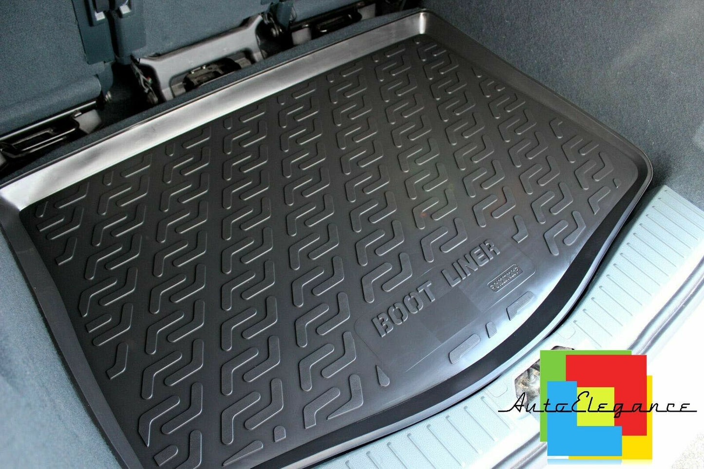 TRUNK LINER RUBBER CARPET SUPERGRIP FORD C-MAX II 2011-2019 -AT-