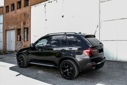 0192 PEDANE LATERALI BMW X5 E70 2006-2013 SOTTOPORTA IN ALLUMINIO AUTOELEGANCERICAMBI