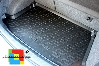 VASCA BAULE BAGAGLIAIO TAPPETO GOMMA SUPERGRIP VW POLO V 2009-2017 -AT-