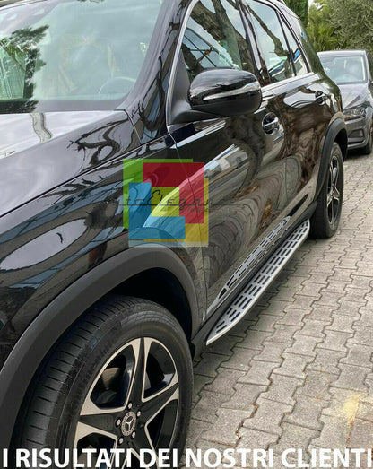 SIDE STEPS UNDER DOOR MERCEDES GLE W167 FROM 2019+ TOP QUALITY ALUMINUM 0032 