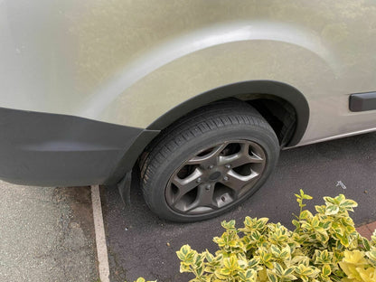FORD CUSTOM 2012-2018 SPOILER PARAFANGHI ALLARGATI IN ABS