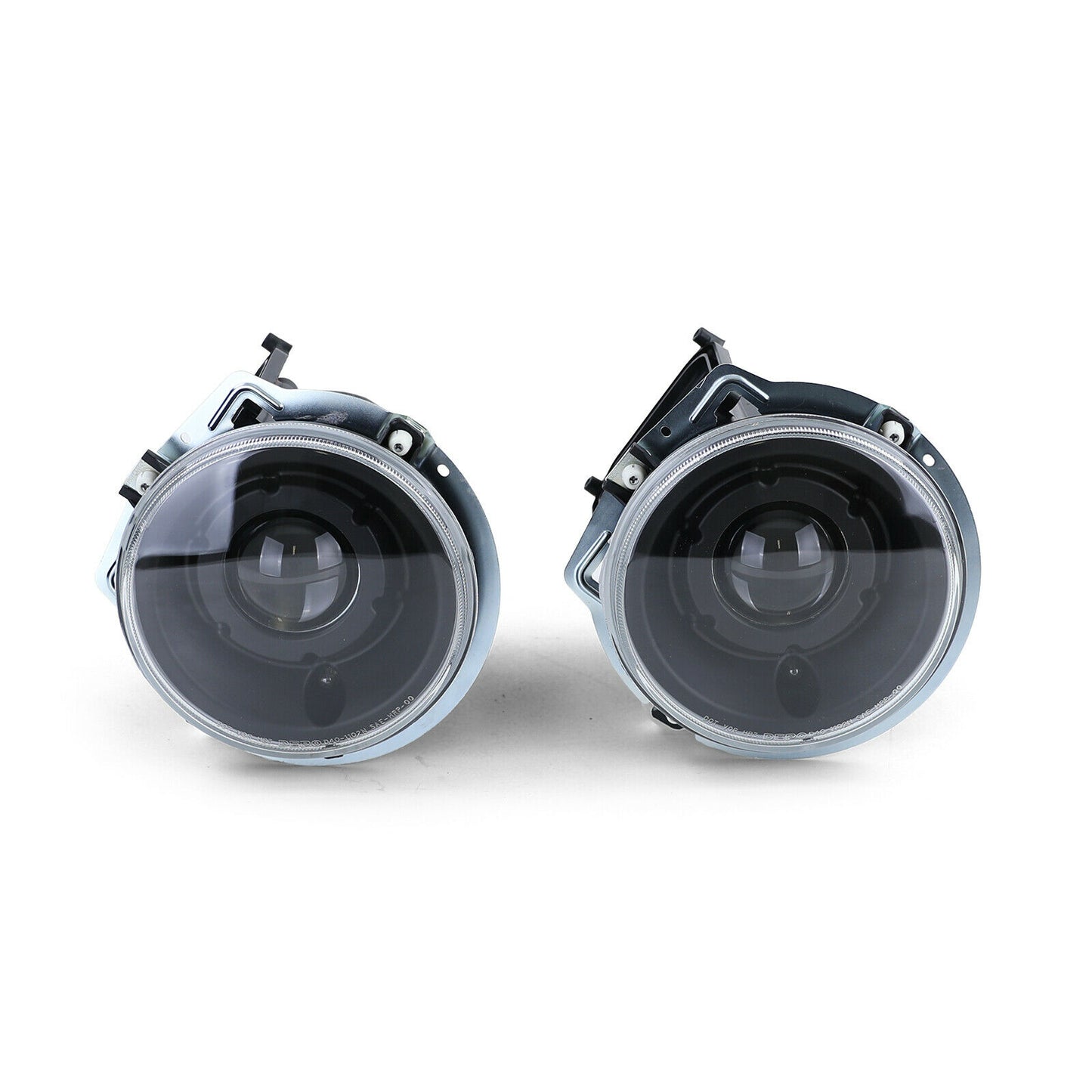 FARI ANTERIORI LENTICOLARI MERCEDES CLASSE G W463 FANALI NERI AMG LOOK H7