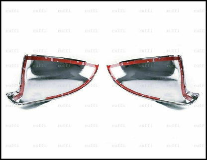 CROMATURA SPECCHIETTI LATERALI AUDI A6 C6 2008-2011 INOX ADESIVO 0032 AUTOELEGANCERICAMBI