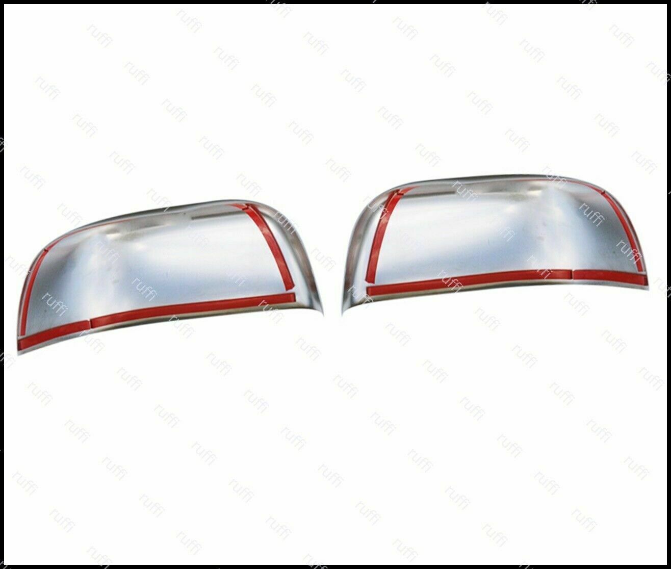 CROMATURA SPECCHIETTI LATERALI DACIA DUSTER 2010-2012 ACCIAIO INOX ADESIVO 0032 AUTOELEGANCERICAMBI