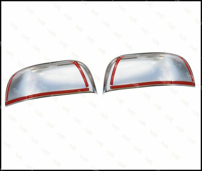 CROMATURA SPECCHIETTI LATERALI DACIA DUSTER 2010-2012 ACCIAIO INOX ADESIVO 0032 AUTOELEGANCERICAMBI