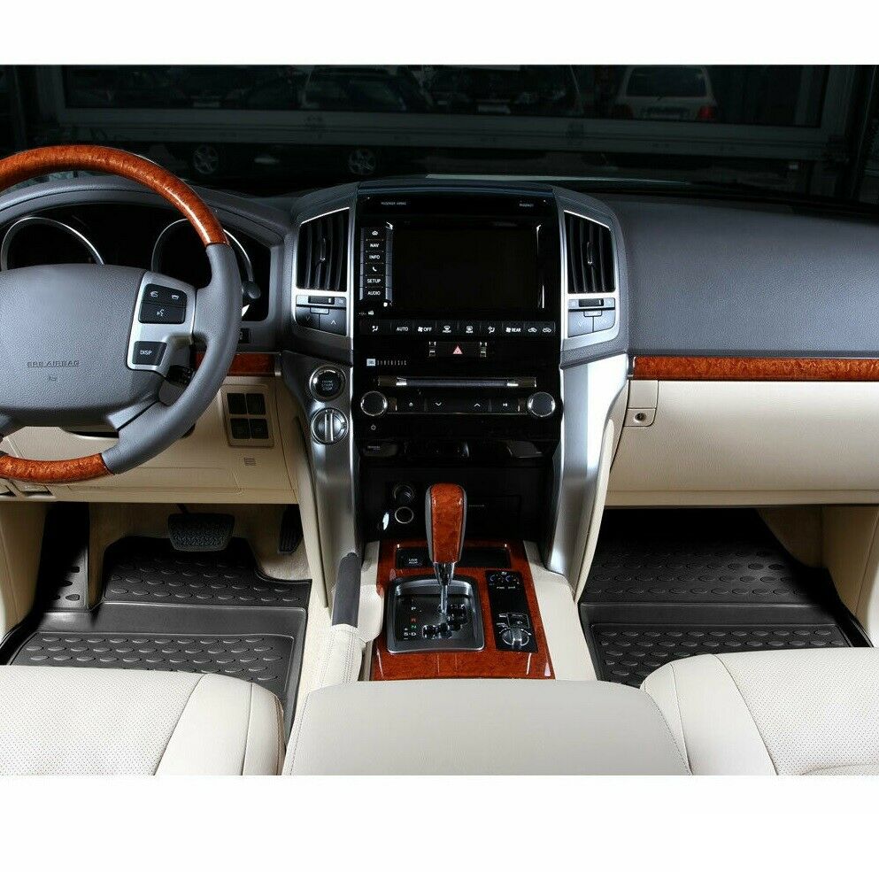 Tappeti Audi Q7 2006-2015 in forma 3D tappetini in gomma con bordo