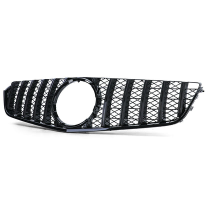 FRONT GRILLE MERCEDES E-CLASS A207 C207 2009-2013 AMG GTR HONEYCOMB BLACK