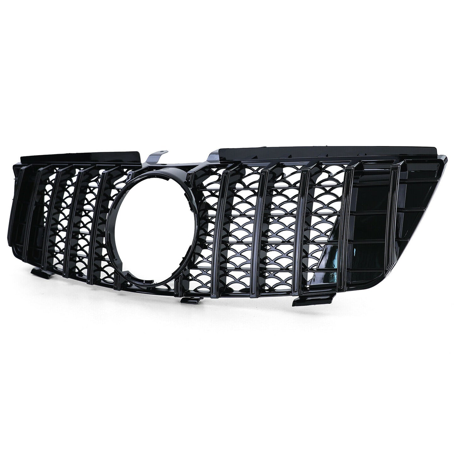 MERCEDES ML W164 2005-2008 AMG FRONT GRILLE BLACK PROFILES AMG PANAMERICA