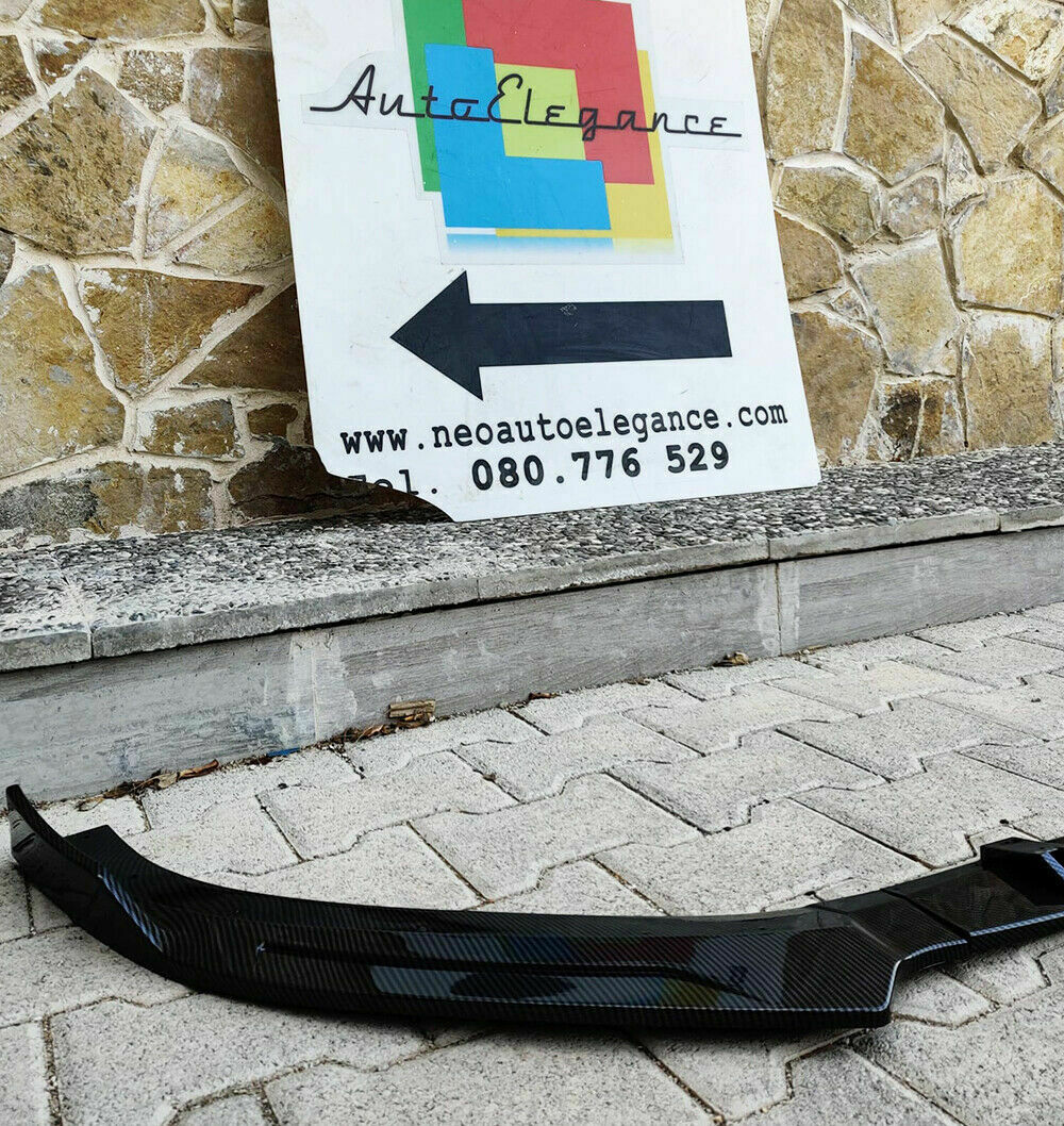 0050 AUDI A3 8V LIFT SOTTO PARAURTI ANTERIORE CARBONIO RS3 DESIGN SPLITTER LAMA AUTOELEGANCERICAMBI