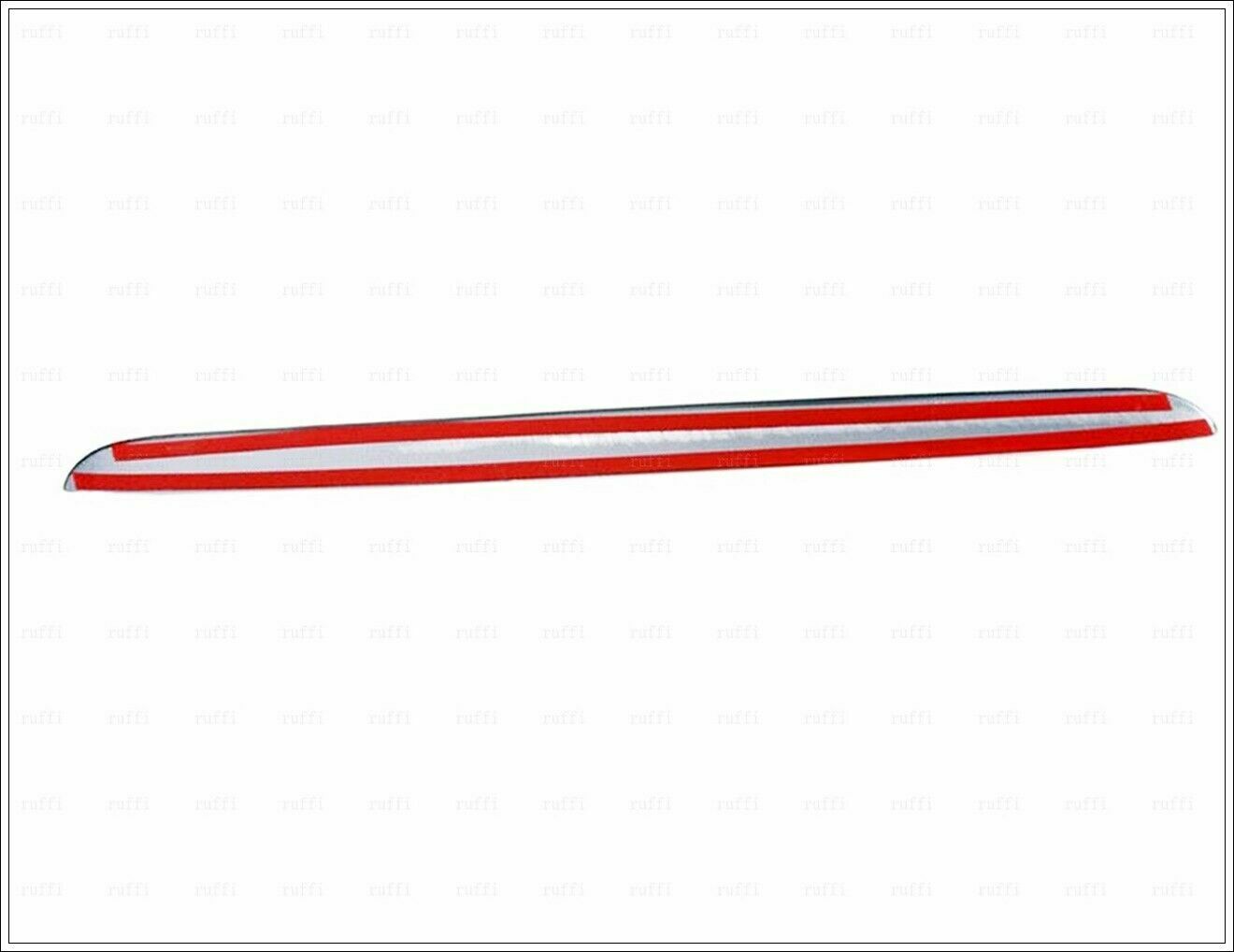 CROMATURA BAGAGLIAIO MERCEDES E W210 1995-2002 ACCIAIO INOX ADESIVO 0032 AUTOELEGANCERICAMBI
