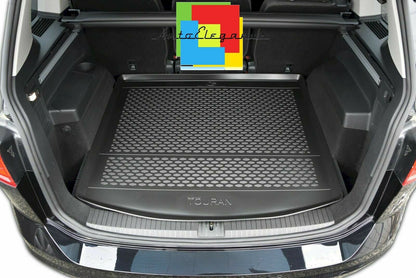 TRUNK LINER RUBBER CARPET SUPERGRIP VW TOURAN III 2015+ 0032