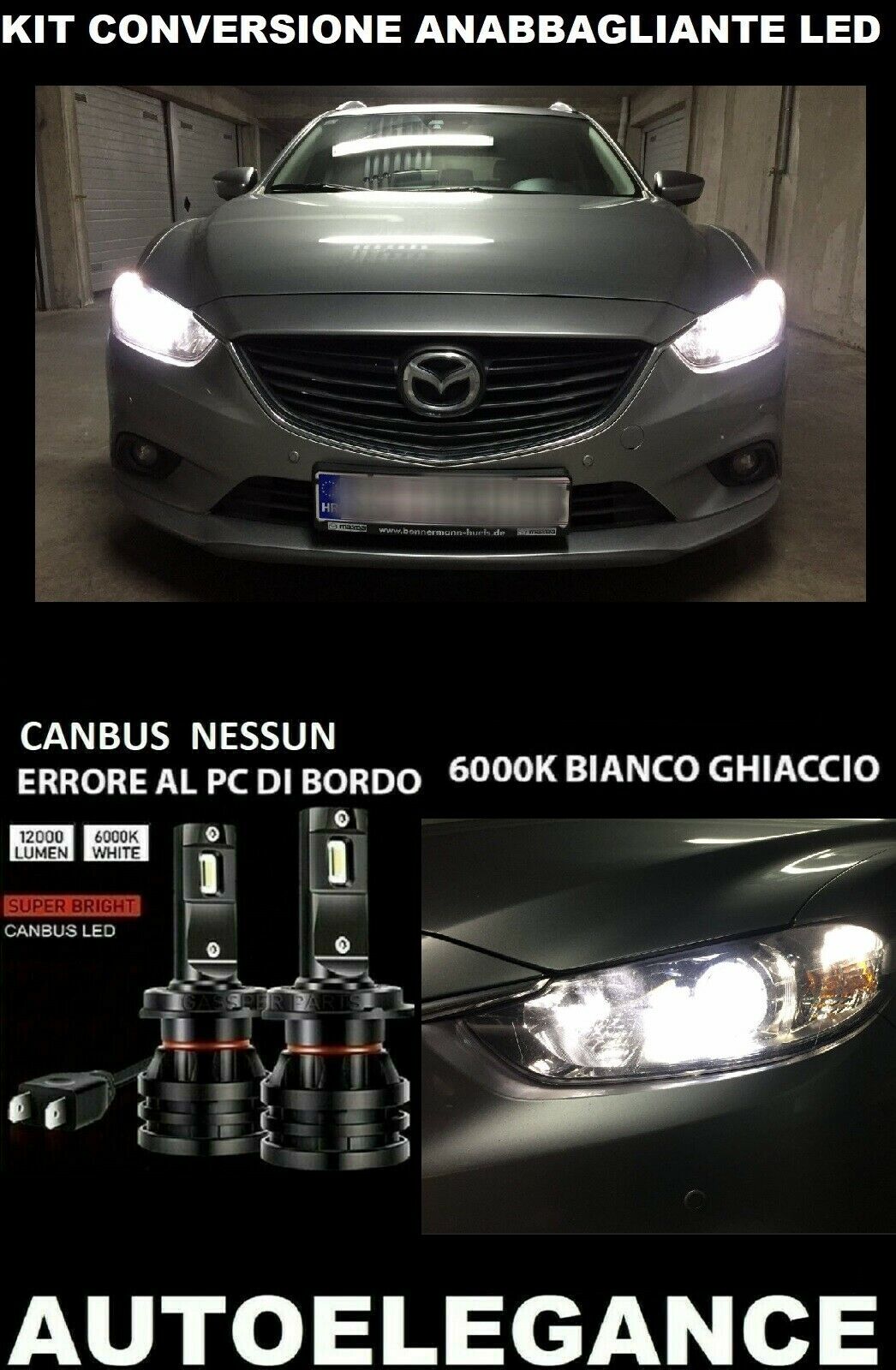 MAZDA 6 GJ LOW BEAM LED 16.000LM CAMBUS 0032