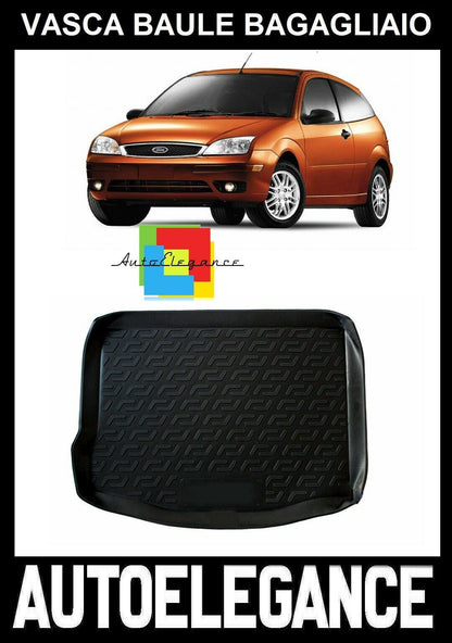 TRUNK MAT RUBBER CARPET SUPERGRIP FORD FOCUS II 2005-2010 -AT-