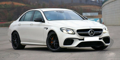 MERCEDES E-CLASS W213 SIDE SKIRTS ABS AMG LOOK UNDER DOOR