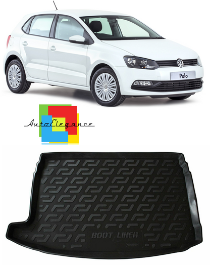 VASCA BAULE BAGAGLIAIO TAPPETO GOMMA SUPERGRIP VW POLO V 2009-2017 -AT-