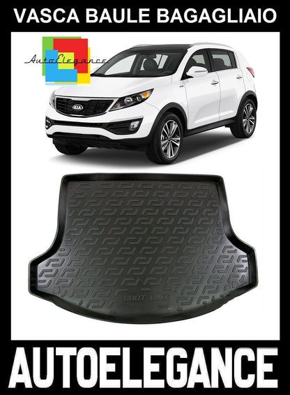 TRUNK MAT RUBBER CARPET SUPERGRIP KIA SPORTAGE 2010-2015 0032