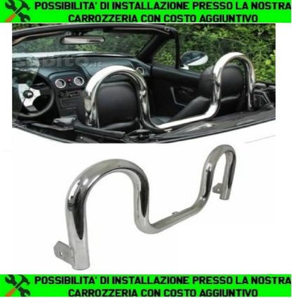 ROLL BAR INOX Mazda MX5 NA NB NBFL Staffa ROADSTER