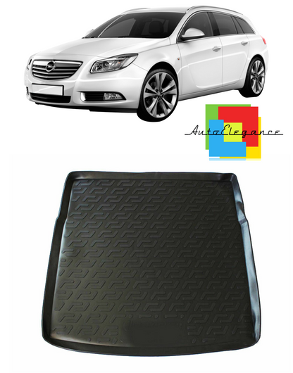 TRUNK MAT RUBBER CARPET SUPERGRIP OPEL INSIGNIA A SPORT TOURER -AT-