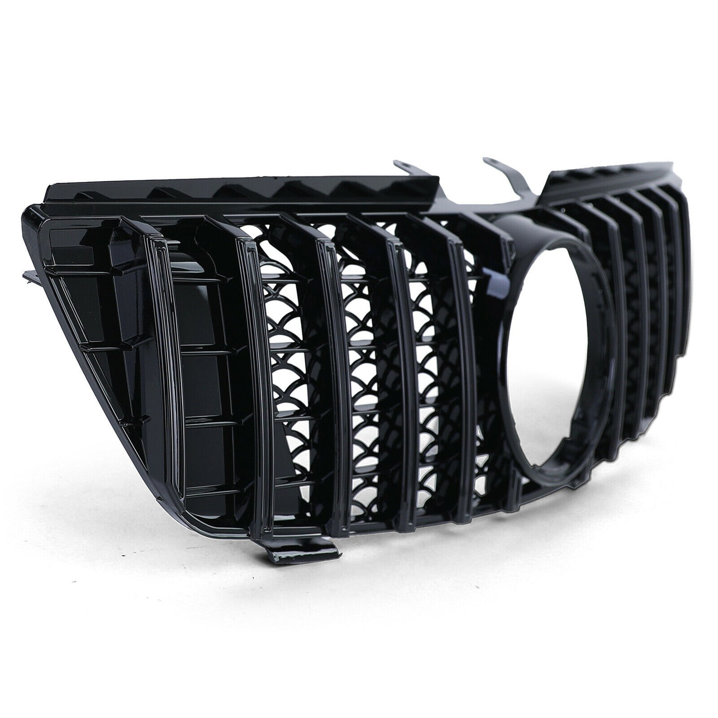 MERCEDES ML W164 2005-2008 AMG FRONT GRILLE BLACK PROFILES AMG PANAMERICA